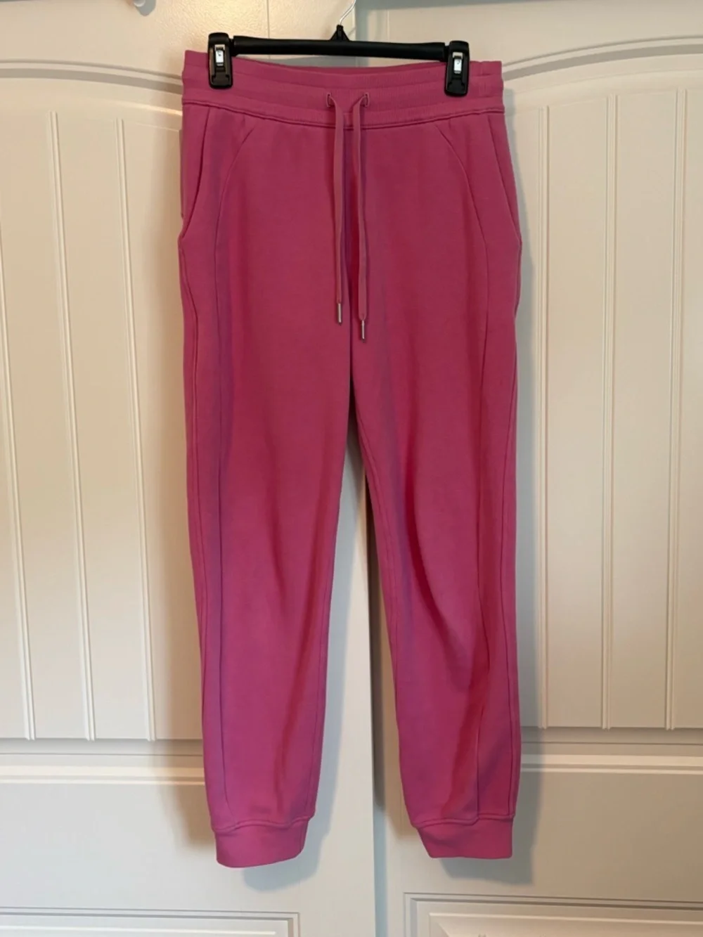Lululemon Scuba High-Rise French Terry Jogger Pink Blossom size 6